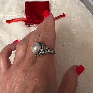 COPY - ❤️Gorgeous Bali style large Geniune Mabe Pearl Ring